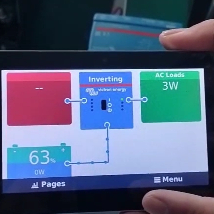 Successfully tested the compatibility of our PowerStone with Victron Energy inverters